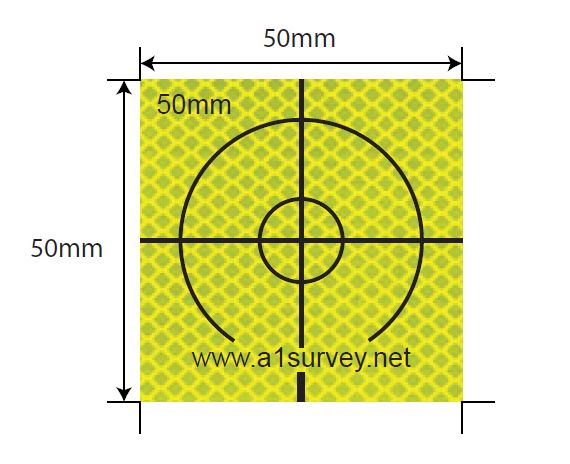 RT50 50mm x 50mm Retro Targets