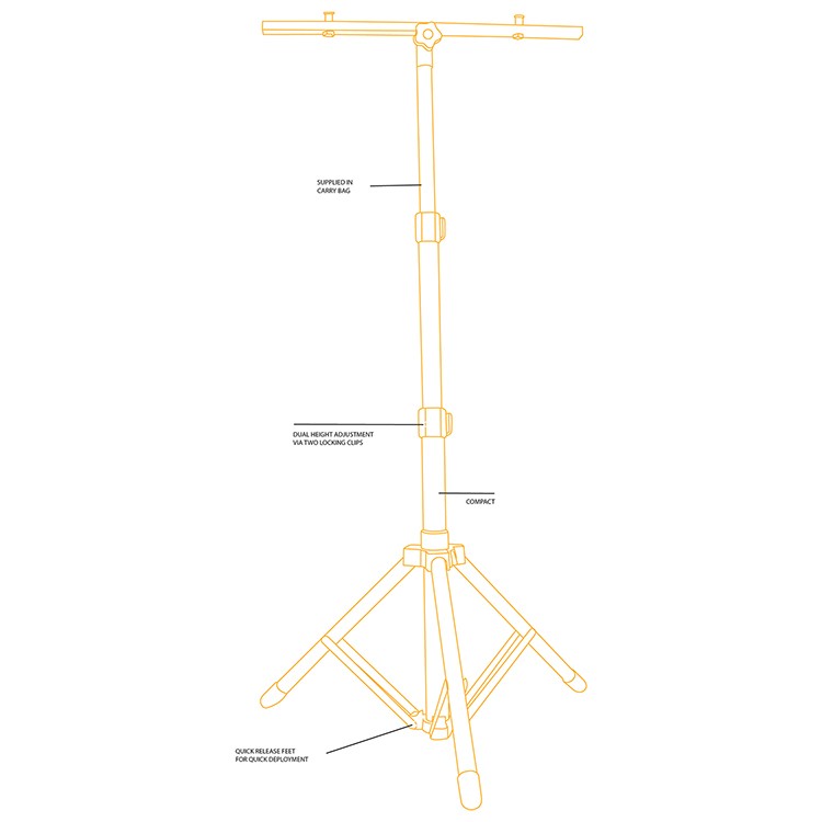 JCB ADJUSTABLE TRIPOD