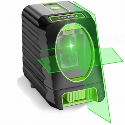 huepar box-1g green cross line laser level